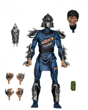 Battle Damaged Shredder (Mirage Comics) Actionfigur, Teenage Mutant Ninja Turtles, 18 cm