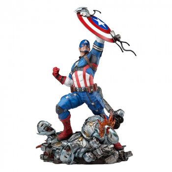 Captain America Statue 1:6, Marvel Future Revolution, 38 cm
