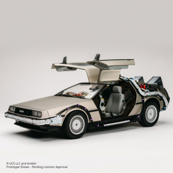 DeLorean DieCast-Modell 1:10, Zurück in die Zukunft, 44 cm