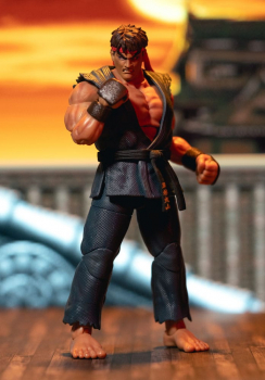 Evil Ryu Actionfigur 1:12 SDCC Exclusive, Ultra Street Fighter II: The Final Challengers, 15 cm