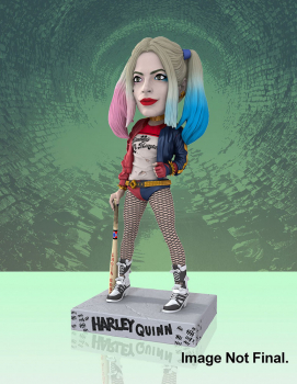 Harley Quinn Wackelkopf-Figur Head Knocker, Suicide Squad, 20 cm