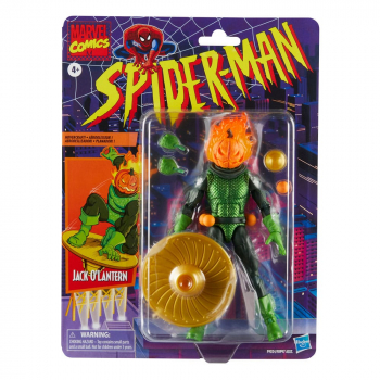 Jack O'Lantern Action Figure Marvel Legends Retro Collection, Spider-Man, 15 cm