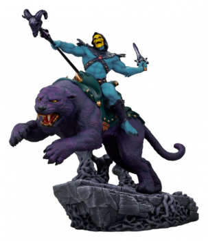 Skeletor & Panthor Classic Statue 1:6 Deluxe, Masters of the Universe, 62 cm