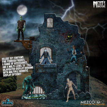 Tower of Fear Actionfiguren 5 Points Deluxe Box Set, Mezco's Monsters, 9 cm