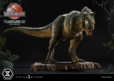 Tyrannosaurus Rex Statue 1:38 Prime Collectibles, Jurassic Park III, 17 cm