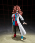 Preview: Android 21 (Lab Coat) Actionfigur S.H.Figuarts Web Exclusive, Dragon Ball FighterZ, 15 cm