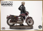Preview: Marlon Brando with Bike Statue 1/6 Old & Rare, The Wild One, 34 cm