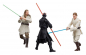 Preview: Qui-Gon Jinn, Darth Maul & Obi-Wan Kenobi Actionfiguren Black Series Exclusive, Star Wars: Episode I, 15 cm