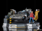 Preview: DeLorean (Full Set) Statues 1/10 Art Scale Deluxe, Back to the Future Part II, 58 cm