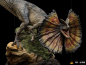 Preview: Dilophosaurus Statue 1/10 Art Scale, Jurassic World Dominion, 13 cm