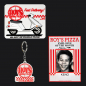 Preview: Roy's Pizza Box Action Figure Bundle SDCC Exclusive, Teenage Mutant Ninja Turtles II, 18 cm