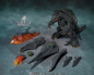 Preview: Gamera (Kyoto Decisive Battle Ver.) Action Figure S.H.MonsterArts, Gamera 3: The Revenge of Iris (1999), 16 cm