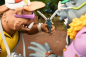 Preview: Vacation Bebop & Rocksteady (Cartoon) Actionfiguren, Teenage Mutant Ninja Turtles, 18 cm