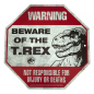 Preview: Warning Signs Mini Replicas, Jurassic World