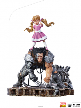 Albert & Elsie-Dee Statue Art Scale 1/10 Battle Diorama Series, X-Men, 21 cm