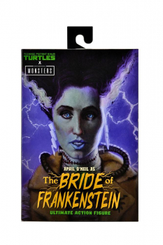 Ultimate April as The Bride Action Figure, Universal Monsters x Teenage Mutant Ninja Turtles, 18 cm