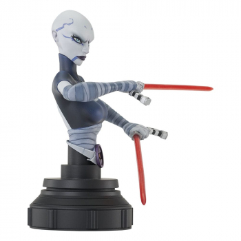 Asajj Ventress Bust 1/7, Star Wars: The Clone Wars, 14 cm