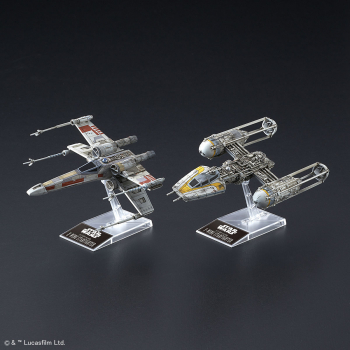 Y-Wing & X-Wing Modellbausatz