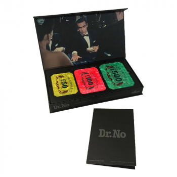 Casino Plaques 1:1 Replik Limited Edition, James Bond - 007 jagt Dr. No