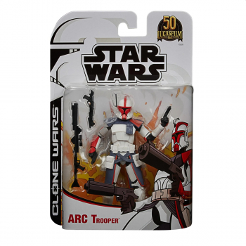 ARC Trooper Action Figure Black Series Exclusive, Star Wars: Clone Wars 2D, 15 cm