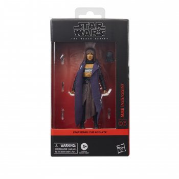 Mae (Assassin) Action Figure Black Series, Star Wars: The Acolyte, 15 cm
