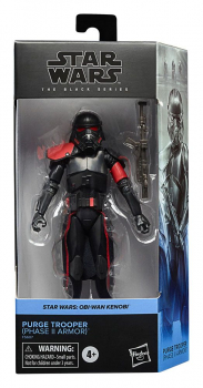 Purge Trooper (Phase II Armor) Action Figure Black Series Exclusive, Star Wars: Obi-Wan Kenobi, 15 cm