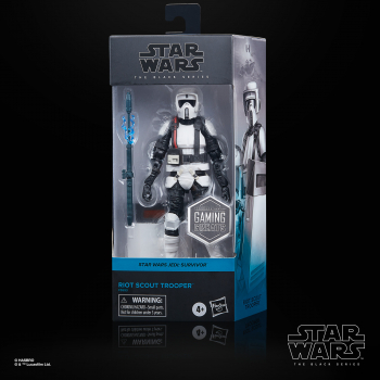 Riot Scout Trooper Action Figure Black Series Exclusive, Star Wars Jedi: Survivor, 15 cm