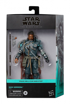 Saw Gerrera Actionfigur Black Series Deluxe, Rogue One: A Star Wars Story, 15 cm