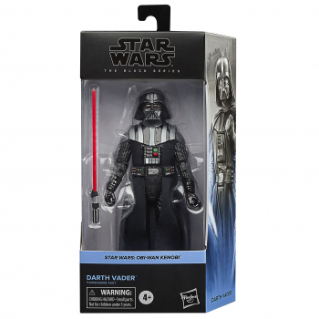Darth Vader Action Figure Black Series, Star Wars: Obi-Wan Kenobi, 15 cm