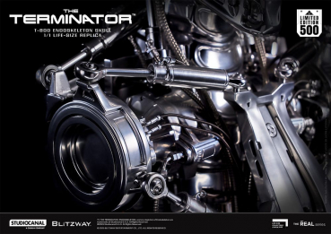 T-800 Endoskeleton Skull Life-Size Büste, Terminator, 50 cm