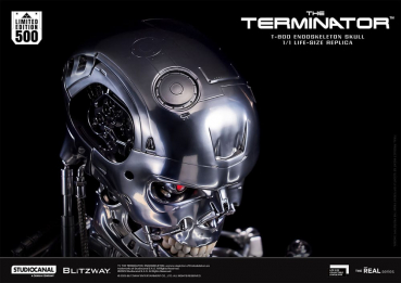 T-800 Endoskeleton Skull Life-Size Büste, Terminator, 50 cm