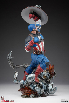 Captain America Statue 1:6, Marvel Future Revolution, 38 cm