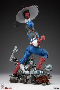 Captain America Statue 1:6, Marvel Future Revolution, 38 cm