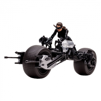 Catwoman & Batpod Actionfigur DC Multiverse, The Dark Knight Rises, 18 cm