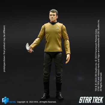 Chekov Actionfigur 1:18 Exquisite Mini, Star Trek (2009), 10 cm