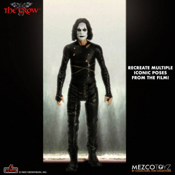 The Crow Action Figure Set 5 Points Deluxe, 9 cm