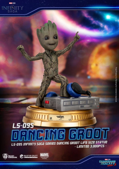 Dancing Groot Life-Size Statue Exclusive, Guardians of the Galaxy Vol. 2, 32 cm