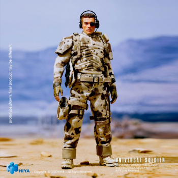 Luc Deveraux Actionfigur 1:12 Exquisite Super Series, Universal Soldier, 16 cm