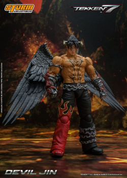 Devil Jin Actionfigur 1:12, Tekken 7, 18 cm