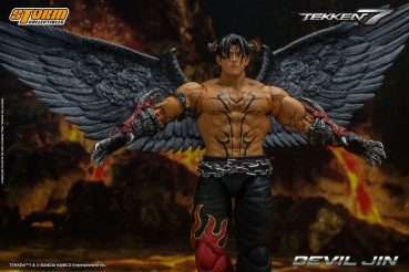 Devil Jin Action Figure 1/12, Tekken 7, 18 cm