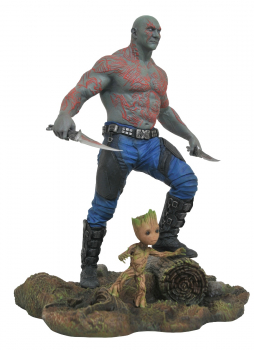 Drax & Groot Statue