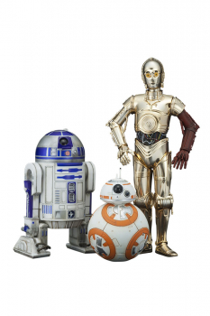 C-3PO, R2-D2 & BB-8