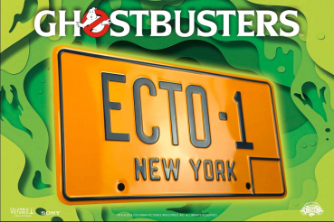 Ecto-1 Nummernschild
