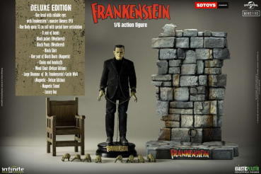 Frankenstein's Monster Action Figure 1/6 Deluxe Edition, Universal Monsters, 32 cm