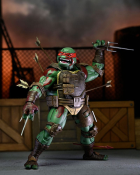 Ultimate First to Fall Raphael Action Figure, Teenage Mutant Ninja Turtles: The Last Ronin, 18 cm