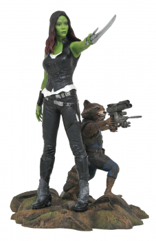 Gamora & Rocket Statue