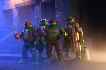 Gangster Turtles (Mirage Comics) Actionfiguren, Teenage Mutant Ninja Turtles, 18 cm