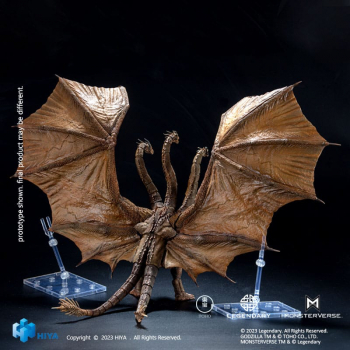 King Ghidorah Action Figure Exquisite Basic, Godzilla: King of the Monsters (2019), 35 cm