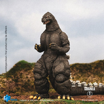Godzilla (Hokkaido) Actionfigur Exquisite Basic, Godzilla - Duell der Megasaurier (1991), 18 cm