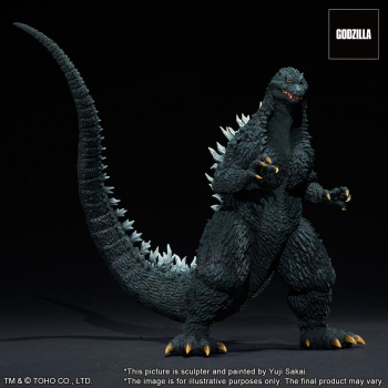 Godzilla (Battle in the Storm) Statue TOHO Yuji Sakai Modeling Collection, Godzilla Against Mechagodzilla (2002), 28 cm